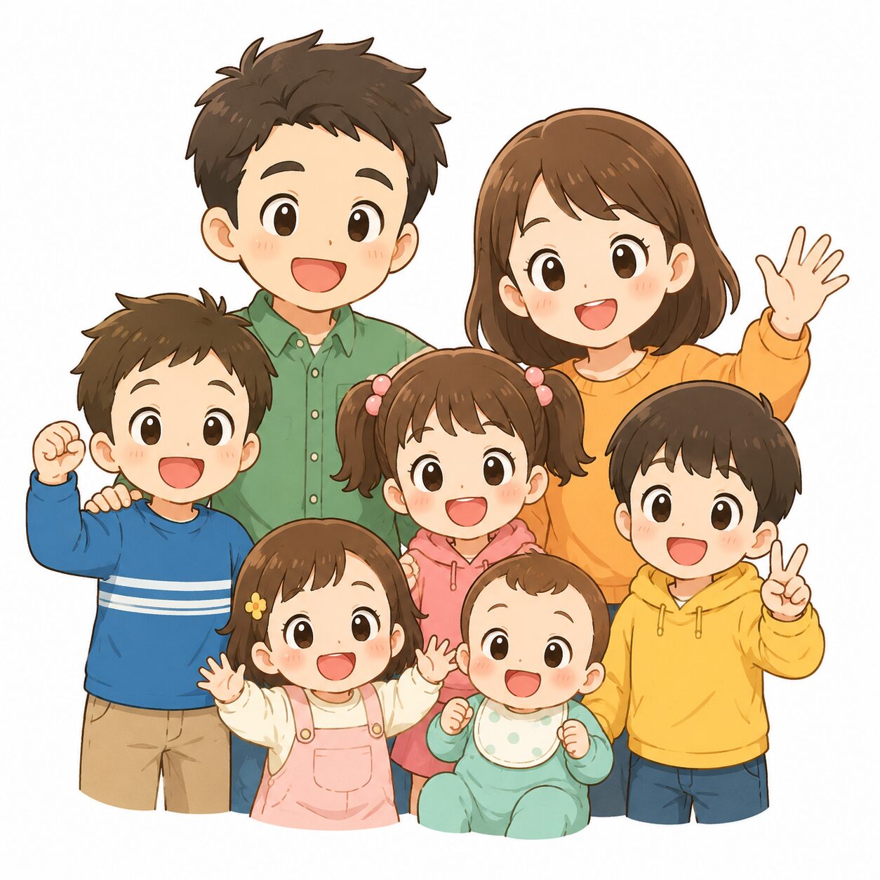 子ども5人ファミリーの実体験
