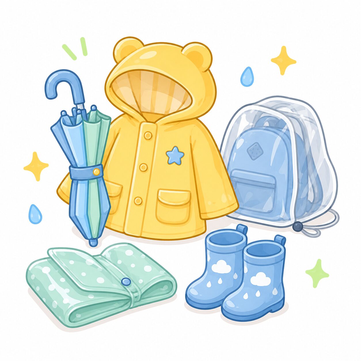 日焼け・雨対策