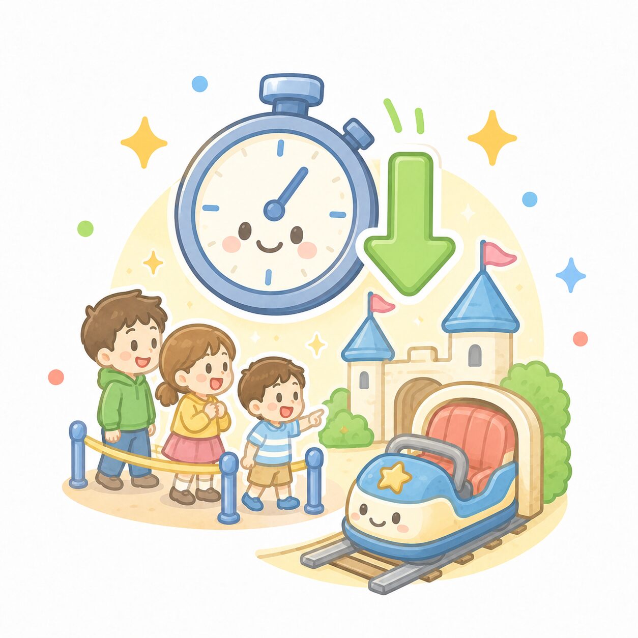 待ち時間が激減
