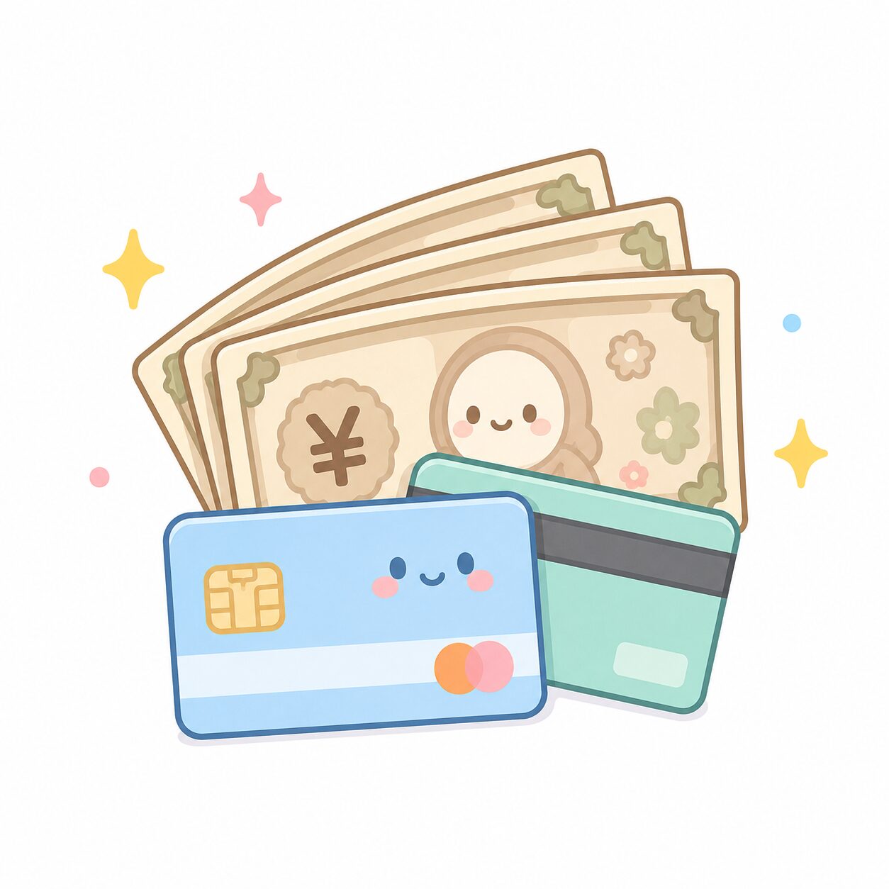 現金・クレジットカード